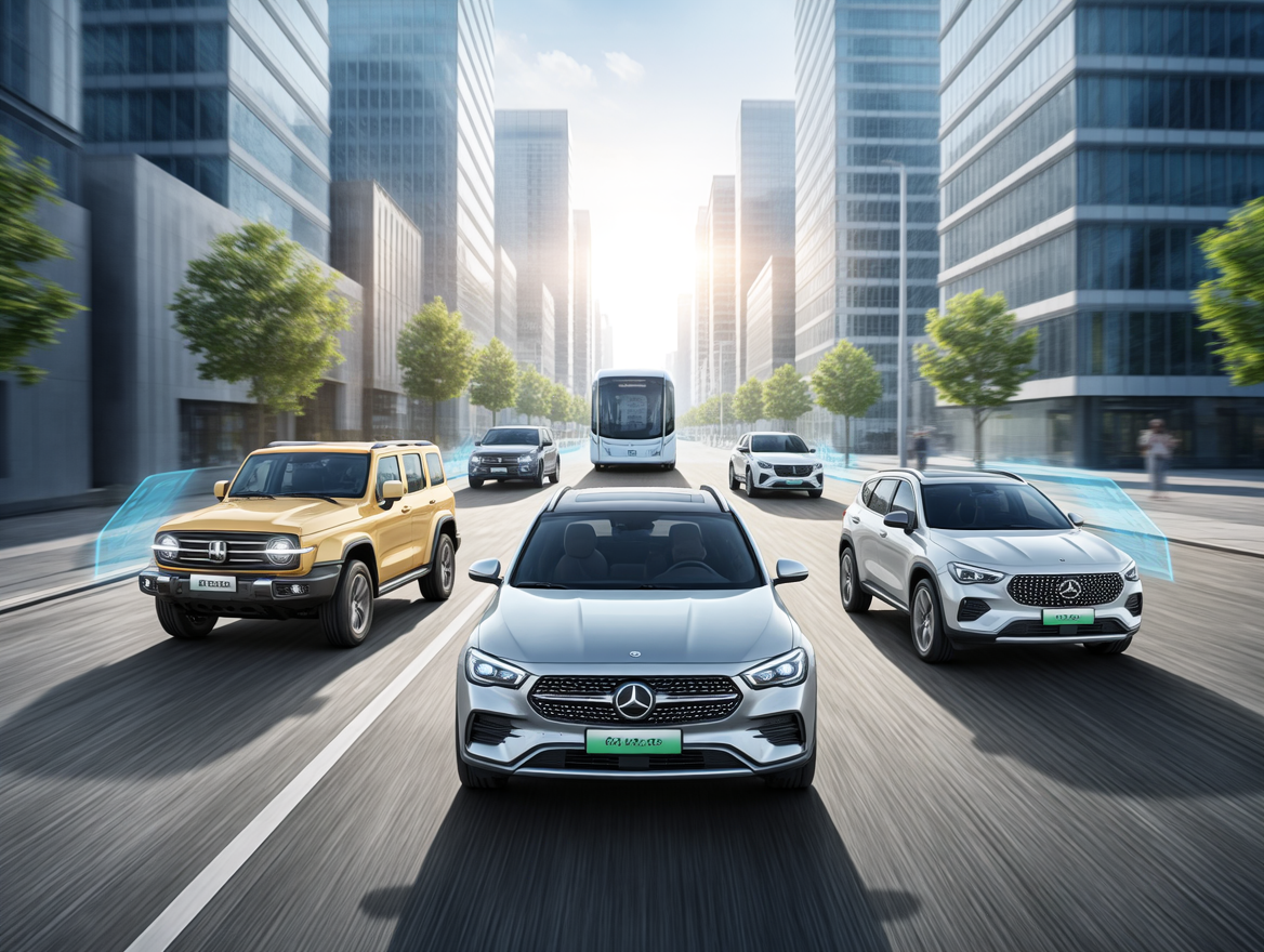 从概念车、越野车、轿跑到Robotaxi